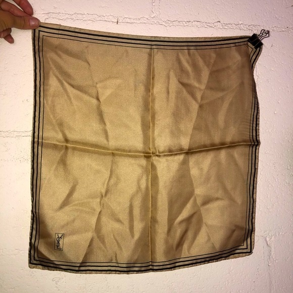 Vintage YSL Silk Scarf - Picture 5 of 7